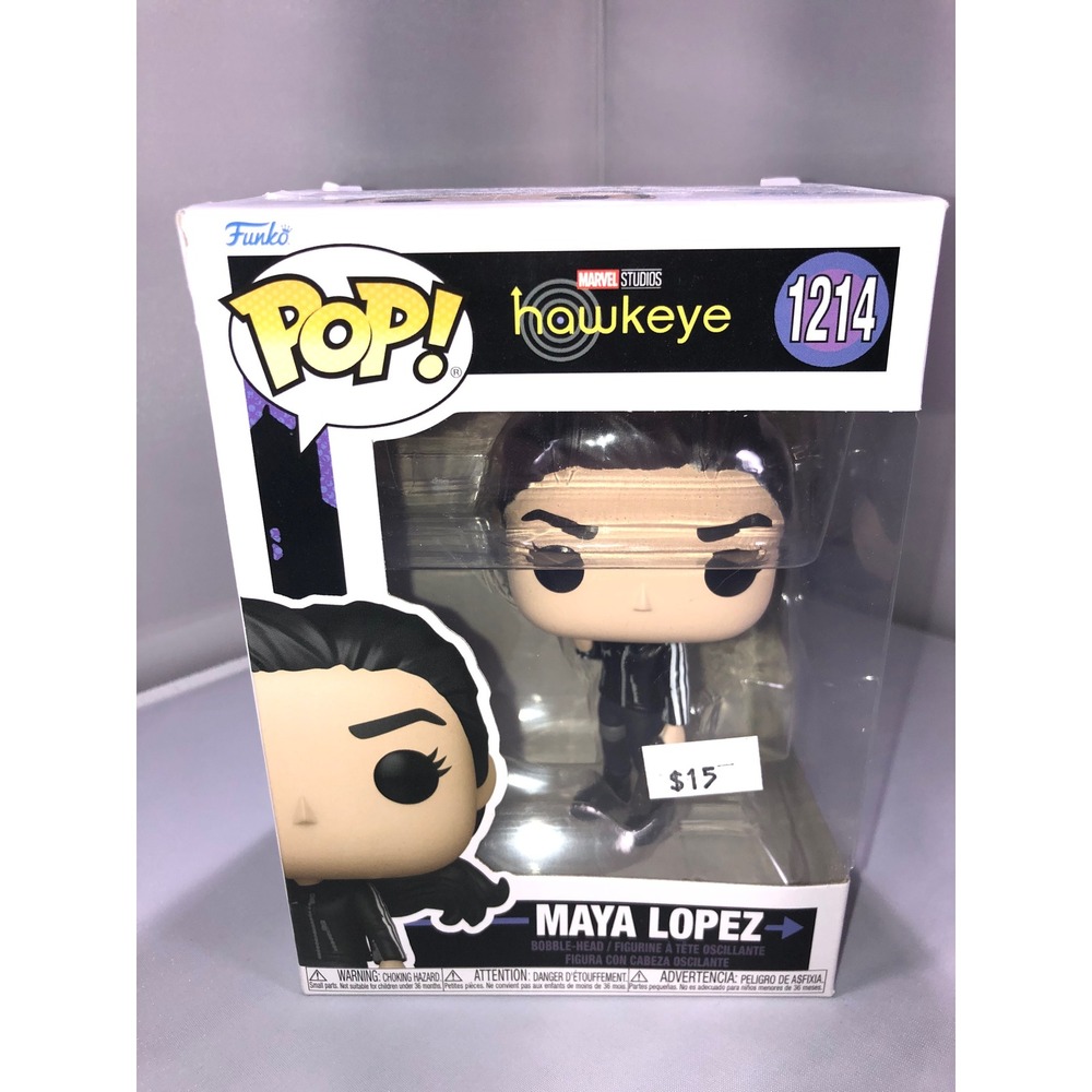 Funko Pop Marvel Hawkeye Maya Lopez 1214 Vinyl Bobble-Head Figure MCU‎ Disney+
